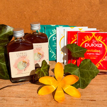 Afbeelding in Gallery-weergave laden, Verwenpakket (Pukka thee + floral nectar + inheems bloemzaad)